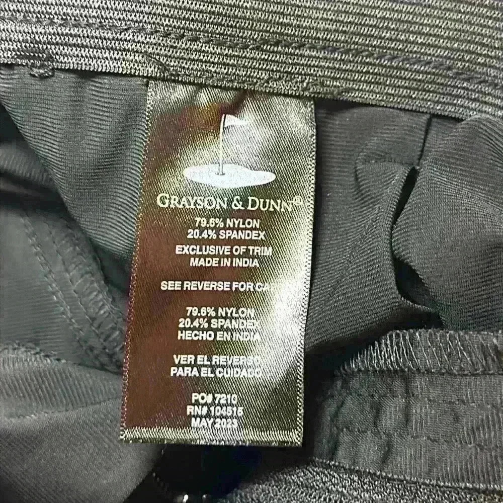 Grayson & Dunn Black Shorts with Front/Back Pockets Stretch Men’s Size 40 NWOT - Picture 8 of 12